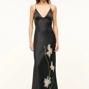 STAUD Hank Dress Botanical Shadows Size Small